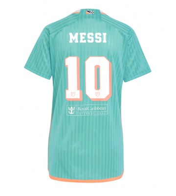 Inter Miami Lionel Messi #10 Tredjetröja Dam 2024-25 Kortärmad